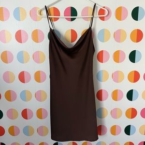 Urban Outfitters Cowl Slip Dress